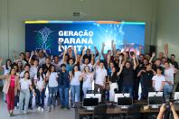 Aula inaugural do Geração Paraná Digital coloca jovens paranaenses na nova era do e-sustentável