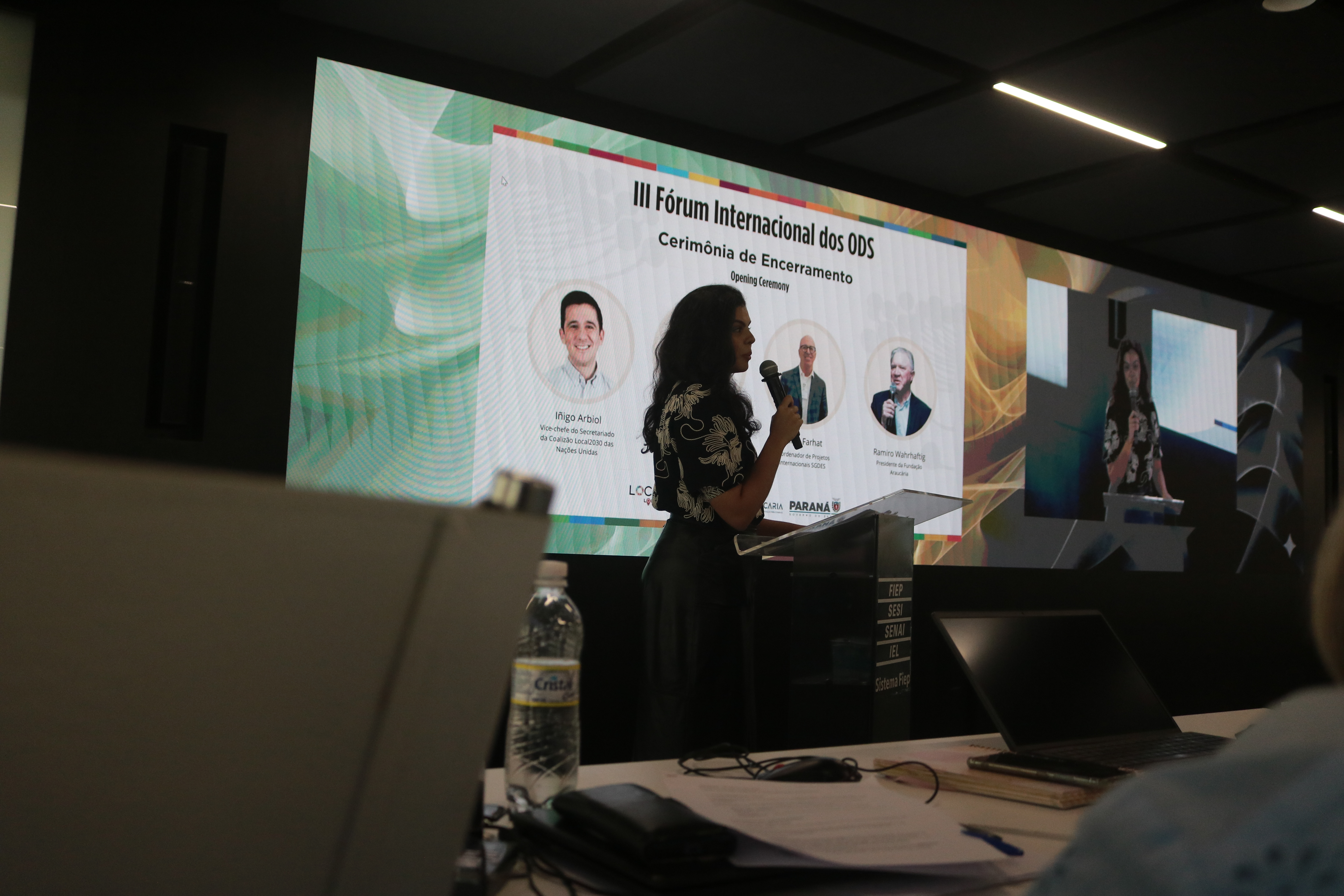 Relatoria da Declaração do Paraná marca o fim do III Fórum Internacional dos ODS