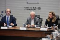  Foto: Geraldo Bubniak/AEN O vice-governador Darci Piana participa nesta terca-feira (10) do Lançamento e apresentação do novo relatório da OCDE e assinatura da renovação de parceria