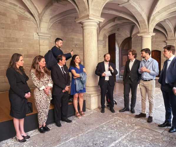 Keli Guimarães visita à Câmara Municipal e Prefeitura de Genebra