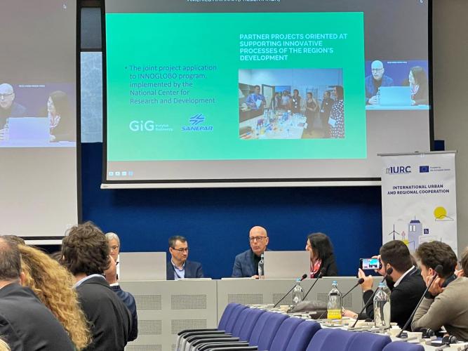 Cooperação com a Silésia em evento da União Europeia na Bélgica