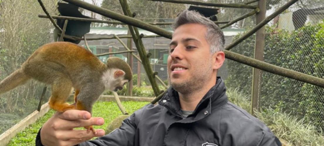 Policial Guilherme Dias combate o tráfico de animais no Brasil