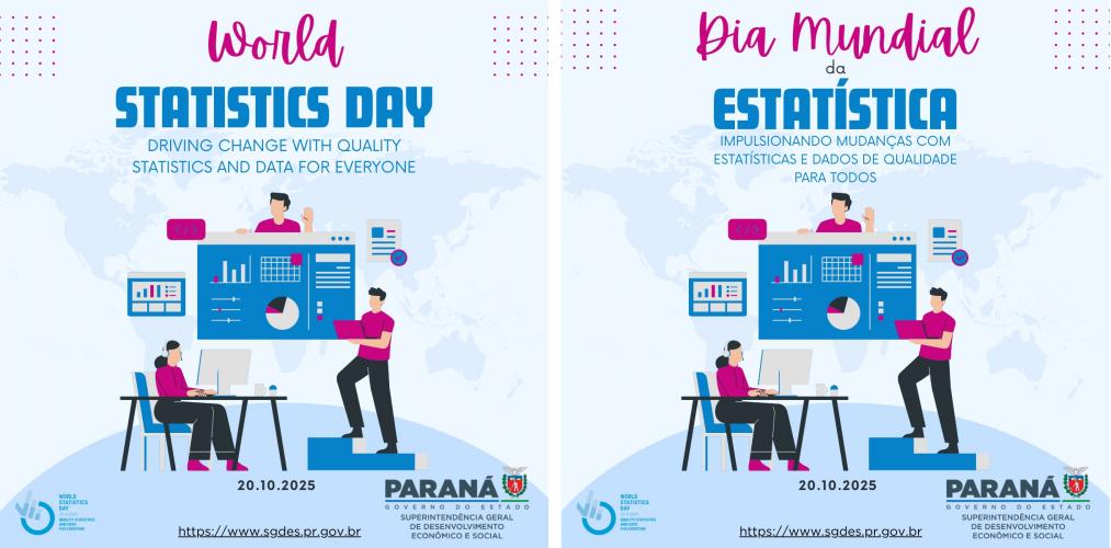 Dia Mundial da Estatística 2025