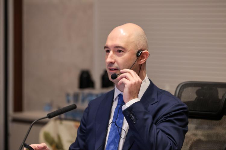 Foto: Geraldo Bubniak/AEN O vice-governador Darci Piana participa nesta terca-feira (10) do Lançamento e apresentação do novo relatório da OCDE e assinatura da renovação de parceria