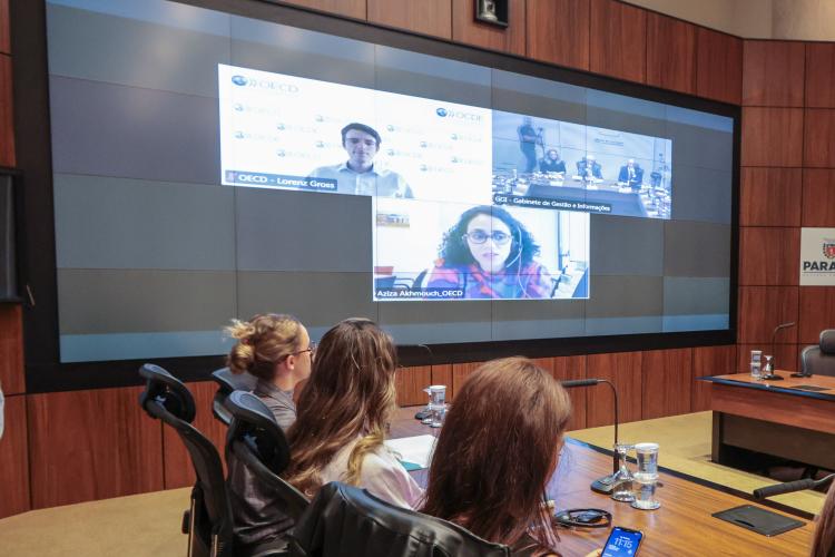 Foto: Geraldo Bubniak/AEN O vice-governador Darci Piana participa nesta terca-feira (10) do Lançamento e apresentação do novo relatório da OCDE e assinatura da renovação de parceria