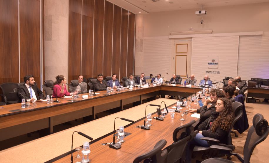 O Paraná recebeu uma delegação composta por representantes dos setores de indústria, meio ambiente e inovação do estado de Chihuahua, no México.