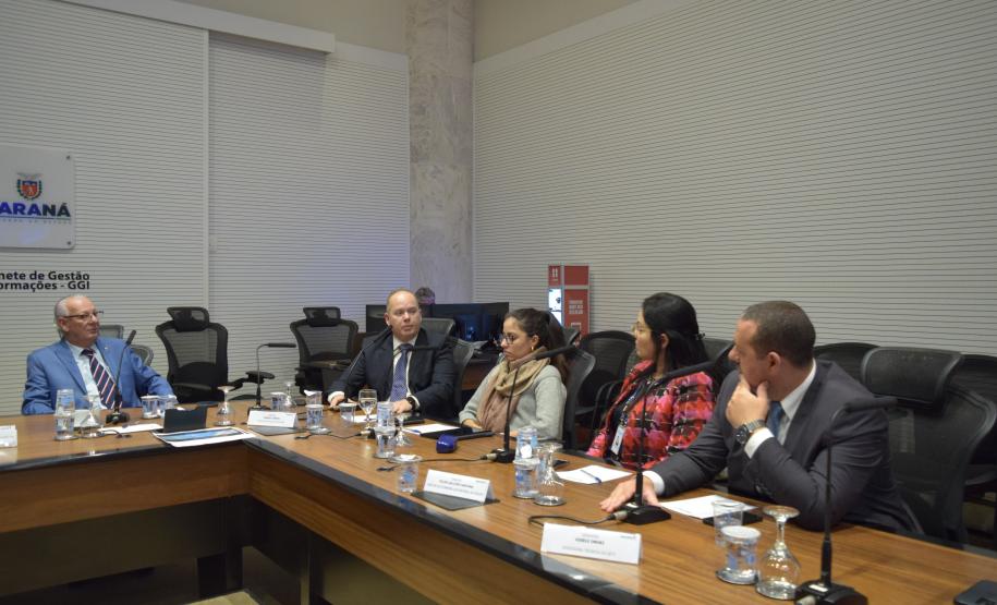 O Paraná recebeu uma delegação composta por representantes dos setores de indústria, meio ambiente e inovação do estado de Chihuahua, no México.