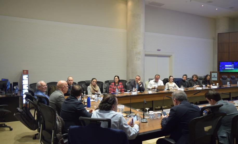 O Paraná recebeu uma delegação composta por representantes dos setores de indústria, meio ambiente e inovação do estado de Chihuahua, no México.