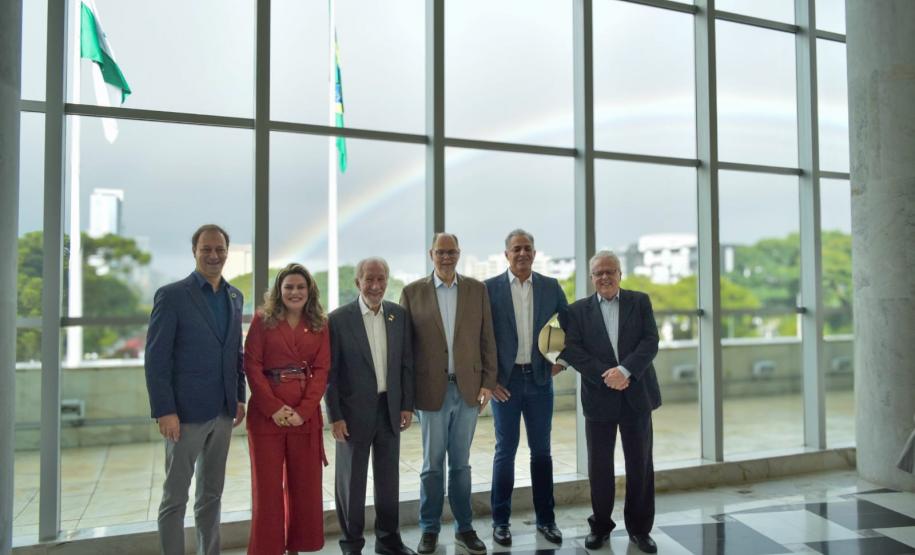 O Paraná recebeu uma delegação composta por representantes dos setores de indústria, meio ambiente e inovação do estado de Chihuahua, no México.