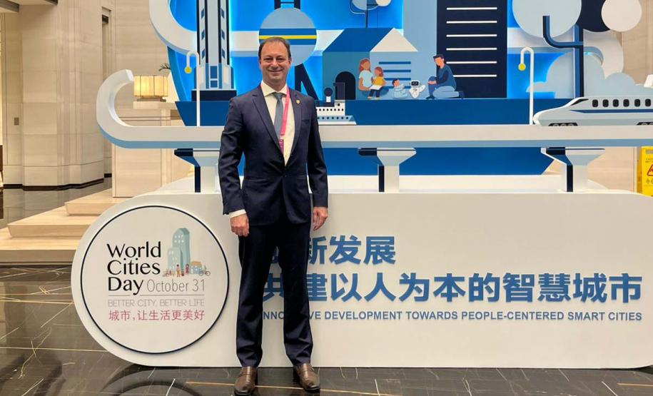 Participação do Paraná no World Cities Day, Xangai, China.