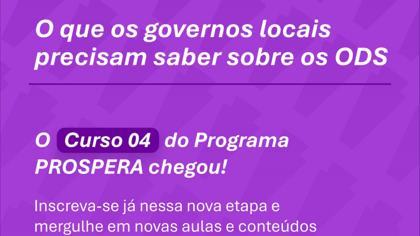 Curso 4 do Programa Prospera